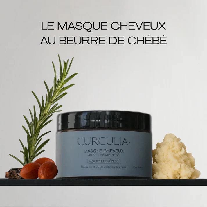 Masque cheveux nourrissant au beurre de chébé