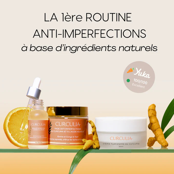 Crème hydratante au Curcuma