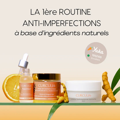 Crème hydratante au Curcuma