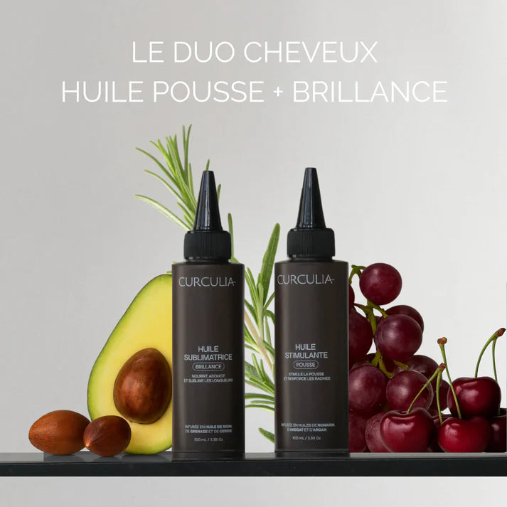 Le Duo Cheveux Pousse et Brillance