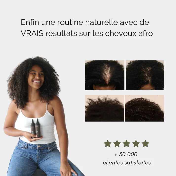 Le Duo Cheveux Pousse et Brillance