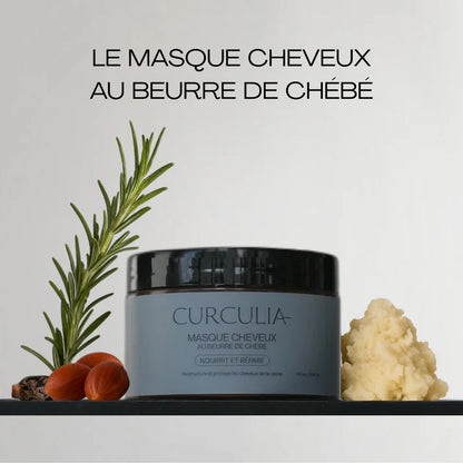 Masque cheveux nourrissant au beurre de chébé